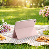 Etui z klawiaturą do Lenovo Idea Tab 11 2025, różowe - ochronne z podstawką