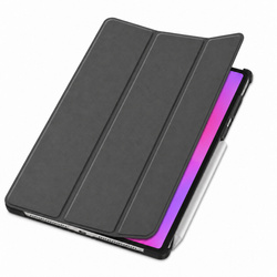 Etui Smart do Lenovo Yoga Tab Plus 12.7 2025 z klapką i podstawką - szare