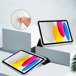 Etui Crystal do Apple iPad 10.9 10 Gen 2022 iPad 11 A16 11 Gen 2025, czarne - ochronne