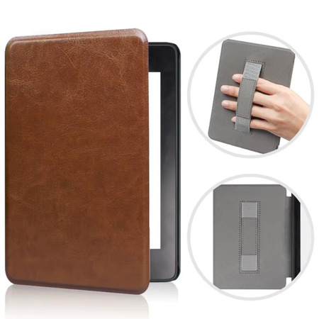 Etui Leather Handle Kindle Paperwhite 6/ Colorsoft/ Signature Edition - Brown