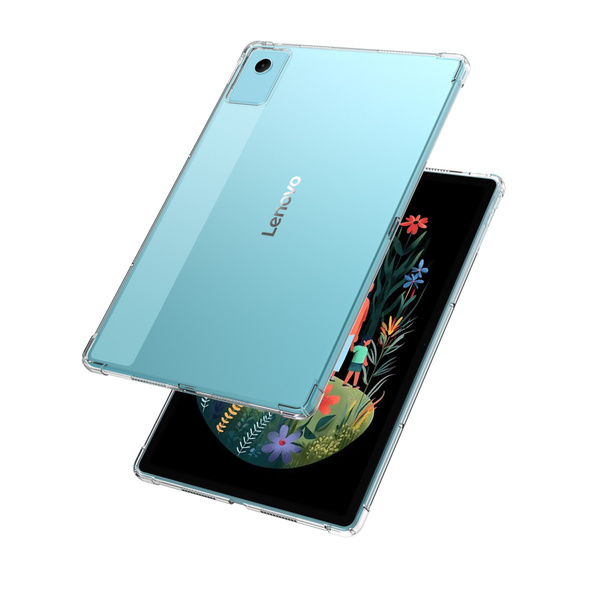 Etui do Lenovo Idea Tab Plus 12.1 2025 silikonowe plecki - ochronne z podstawką