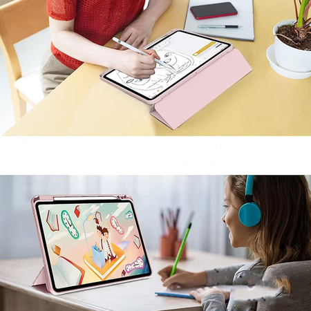 Etui Smart Pencil Apple iPad 10.9 10 GEN 2022 / iPad 11 A16 11GEN 2025 - Pink