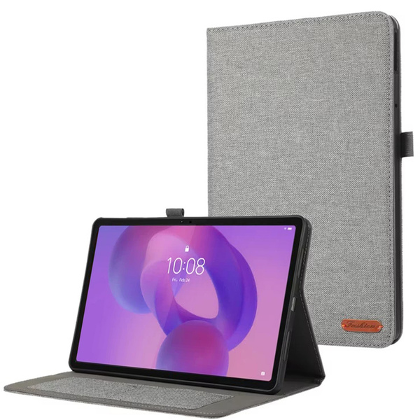 Etui Slim do Lenovo Idea Tab 11" TB336FU TB336ZU ZAFR0378PL z klapką - szare
