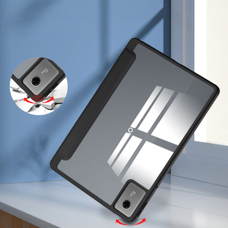 Etui Clear Pencil Lenovo Idea Tab TB336FU/ZU Black