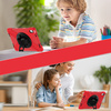 Etui Shockproof z uchwytem do Apple iPad 10.9 2022 / 11 A16 2025 / Apple iPad 10.9 / Apple iPad 11, czerwone - ochronne