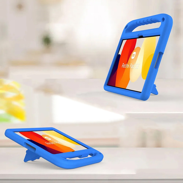 Etui do Xiaomi Redmi Pad SE 11 2023, zielone - ochronne z podstawką, dostęp do portów i przycisków