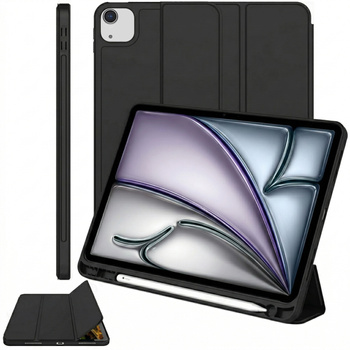 Etui Smart Pencil do iPad Air 13 M4 2026 Gen. 8/ Air 13 M3 2025 Gen. 7/ Air 13 M2 2024 Gen. 6 - ochronne, czarne