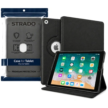 Etui obrotowe do Apple iPad Air/ Air 2 9.7" 2017/2018 gen 5/6 - czarne