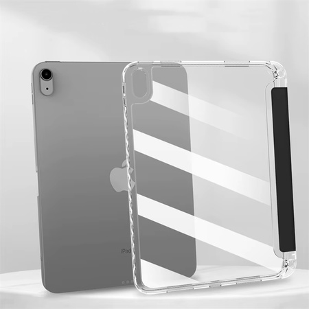 Etui Hard Crystal z uchwytem na rysik do Apple iPad 10.9 10 GEN 2022 / iPad 11 A16 11GEN 2025 - Black