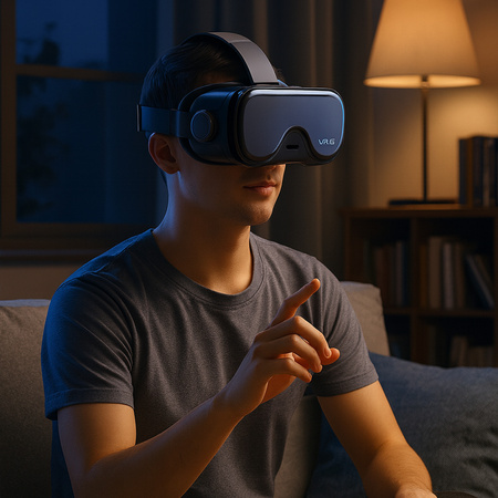 Okulary VR do telefonu VRG Q8 Wirtualna Rzeczywistość 3D Gogle Gry Filmy