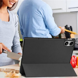 Etui Smart z klapką do Xiaomi Redmi Pad Pro 12.1 2024, czarne - ochronne z podstawką, dostęp do portów i przycisków