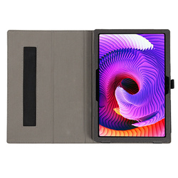 Etui Slim do Tcl Tab 10 Gen. 2 8496G 10.36 10.4 / Gen 2, czarne - ochronne z podstawką