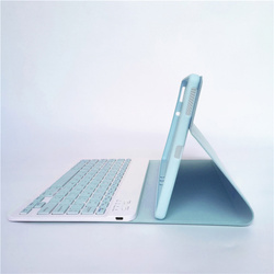 Etui do Lenovo Tab P12 TB-370, niebieskie - ochronne z podstawką, dostęp do portów i przycisków