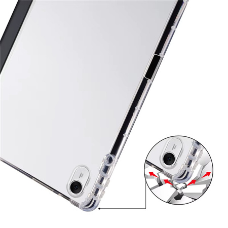 Etui CLEAR PENCIL do Huawei MatePad SE 11 2024 AGS6-W00 podstawka na rysik, czarne