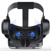 Zestaw Okulary gogle 3D Shinecon VR 10 2019 + Słuchawki + Gamepad - do smartfona
