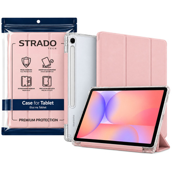 Etui do Galaxy Tab S10 Lite 10.9/ S10 FE/ S9 FE/ S9/ S8 z miejscem na rysik - różowe