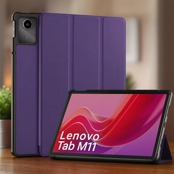 Etui Smart do Lenovo Tab M11 10.95 11 TB330, fioletowe - ochronne z podstawką