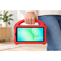 Etui pancerne Funcolor do Galaxy Tab A11 X135/ X133 A9 SM-X115/ SM-X110 - czerwone