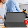 Etui Smart do Lenovo Tab 10.1 2025 z klapką / Lenovo Tab, szare - ochronne z podstawką