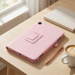 Etui do Lenovo Tab 10.1 2025 TB311FU TB311XU ZAEH0040PL z klapką - różowe