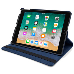 Etui obrotowe do Apple iPad Air/ Air 2 9.7" 2017/2018 gen 5/6 - granatowe