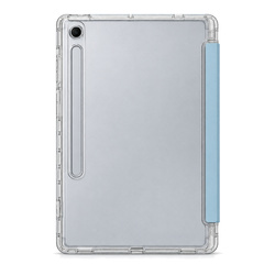Etui Trifold do Galaxy Tab S10 Lite 10.9/ S10 FE/ S9 FE/ S9/ S8 z miejscem na rysik - niebieskie