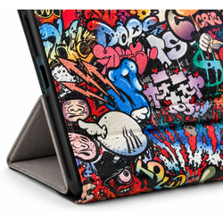 Etui graficzne do Lenovo Yoga Tab Plus 12.7 2025 TB520FU ZAEG0022PL z klapką i podstawką