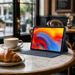 Etui Slim do Lenovo Idea Tab 11" TB336FU TB336ZU ZAFR0378PL z klapką - niebieskie