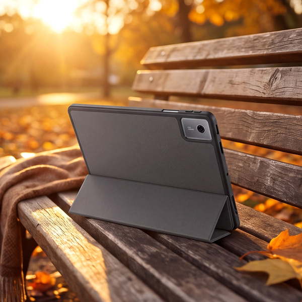 Etui z uchwytem na rysik do Lenovo Idea Tab 11 TB336FU TB336ZU ZAFR0378PL, szare