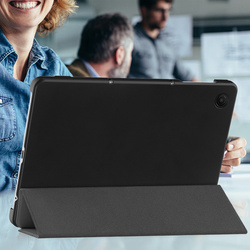 Etui Smart do T-Mobile T Tablet 2 10.1 5G 2025 z klapką, szare - ochronne z podstawką