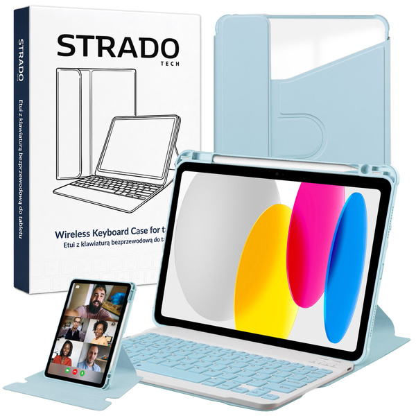 Etui 360 i KLAWIATURA do Apple iPad 10.9 2022 Gen. 10, 11 2025 A16 Gen. 11