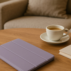Etui Clear Pencil do Galaxy Tab S9 FE 10.9 SM / Galaxy Tab S9 FE 10.9 SM S10 / Samsung Galaxy Tab S9, granatowe - ochronne