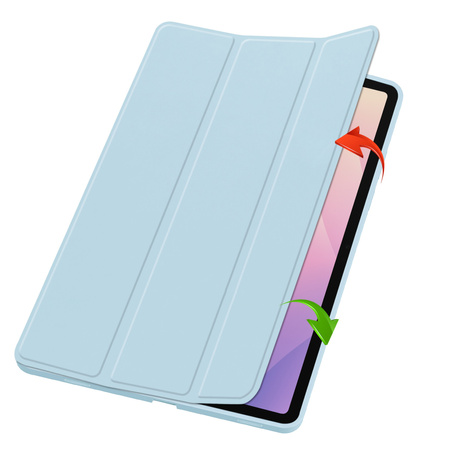 Etui Smart Pencil do Samsung Galaxy Tab S11 11 SM SMX736 z klapką, niebieskie - ochronne
