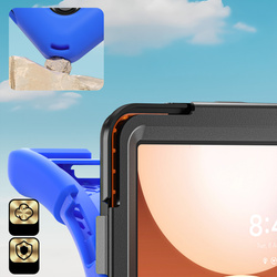Etui do Samsung Galaxy Tab A11 Plus 10.9 2025 / A9 Plus - Pancerne z szybką, uchwytem i paskiem