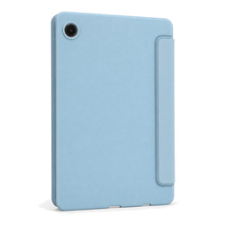 Etui Smart do Galaxy Tab A11 X135/X133 A9 SM-X115/SM-X110 z klapką - niebieskie
