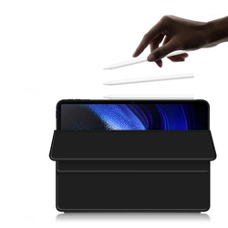 Etui Smart do Xiaomi Mi Pad 6 / 6 Pro, czarne - ochronne z podstawką, dostęp do portów i przycisków