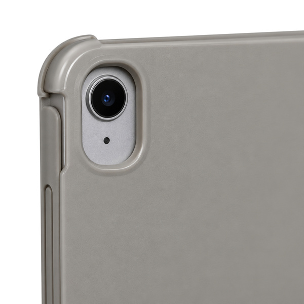 Etui Smart Pencil do iPad Air 11 M4 M3 M2, 2026/ 25/ 24, gen. 8/ 7/ 6, szare - ochronne z podstawką
