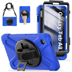 Etui pancerne Shockproof do Samsung Galaxy Tab A9 8 / 8.7 2023, niebieskie - ochronne