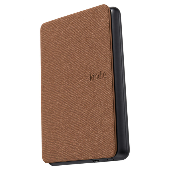 Etui Slim Case do Amazon Kindle Paperwhite 4, brązowe - ochronne z podstawką, dostęp do portów i przycisków