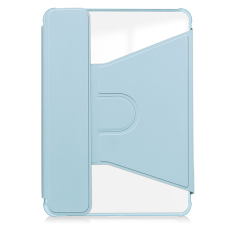 Etui 360 i KLAWIATURA do Apple iPad Air 11 M3 2025 / Air 11 M2 2024 GEN 7 6, niebieskie