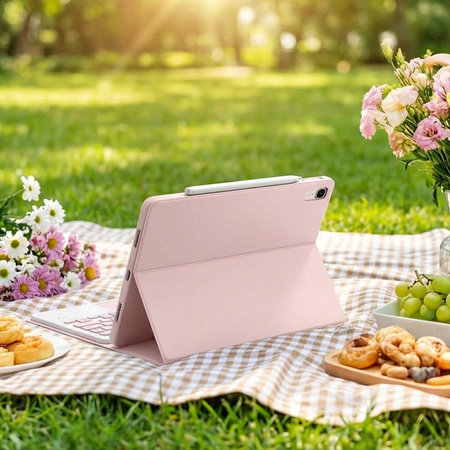 Etui i KLAWIATURA do Lenovo Idea Tab 11" ZAFR0378PL TB336FU TB336ZU 2025, różowe