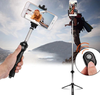Selfie FGHGF Selfie Stick Statyw Black – kijek do selfie i statyw z pilotem Bluetooth