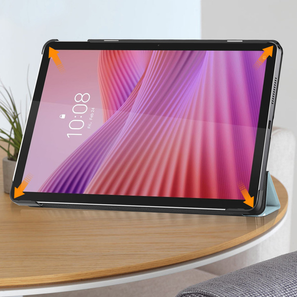 Etui Graficzne do Lenovo Tab 10.1 2025 z klapką - ochronne z podstawką