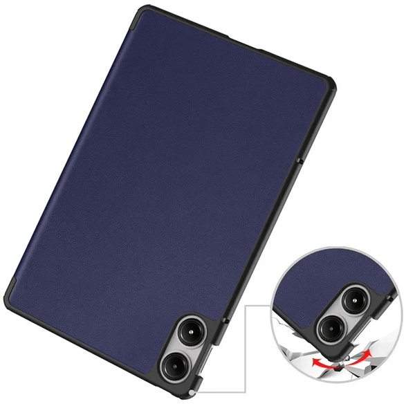 Etui Smart do Xiaomi Redmi Pad Pro 12.1 2024 z klapką / Redmi Pad Pro 12.1 2024, granatowe - ochronne z podstawką