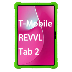 Etui Armor do T-Mobile T Tablet 2 10.1 5G 2025 pancerne, zielone - ochronne z podstawką