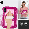 Etui pancerne z uchwytem Shockproof do Xiaomi Redmi Pad SE 2023 11 / Redmi Pad SE 11, różowe złoto - ochronne