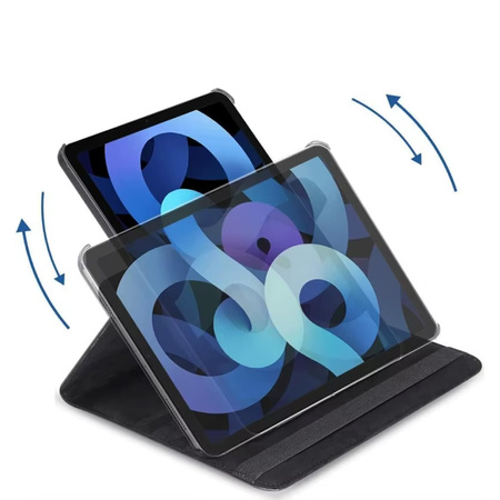 Etui OBROTOWE do iPad 10.9 2022 Gen. 10/ iPad 11 2025 A16 Gen. 11 podstawka, czarne