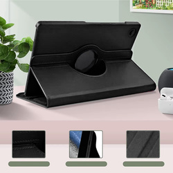 Etui Obrotowe do Lenovo Tab 10.1 2025 / 25 - ochronne z podstawką, dostęp do portów i przycisków