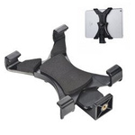 Uchwyt do tabletu do tripoda Strado – uniwersalny uchwyt z gwintem 1/4" kompatybilny z iPad Galaxy Tab statywami i urządzeniami od 7 do 25 cm szerokości