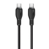 Kabel Baseus Pudding Series USB-C - USB-C 100W 1,2m - czarny